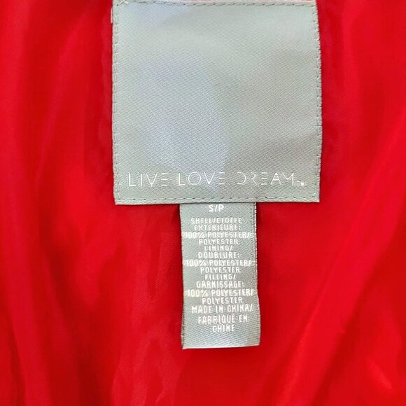 Red Winter Puffer Jacket - Small - Picture 2 of 2